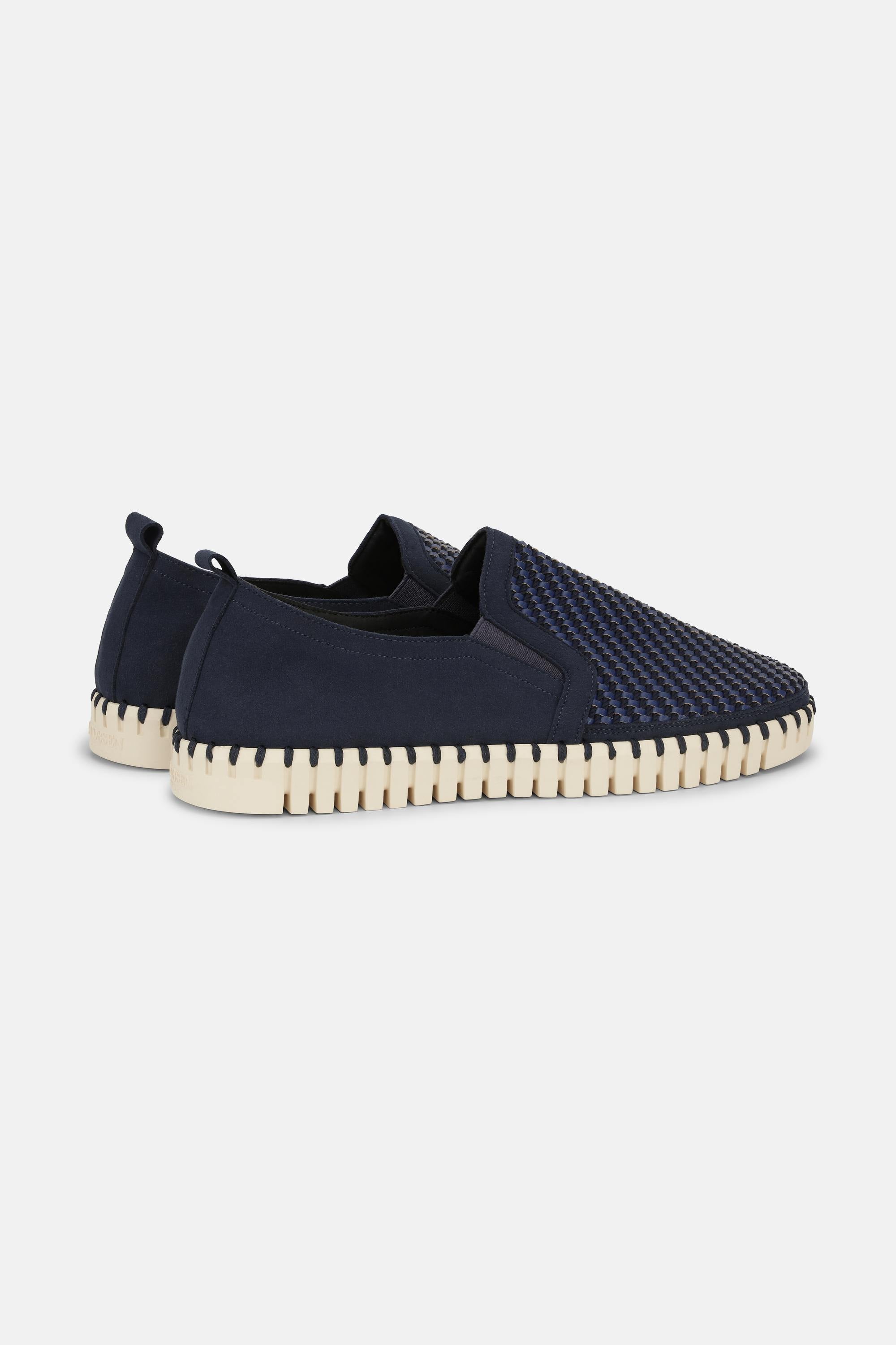 Bequeme Herrenschuhe - Dark Indigo Pearled Ivory